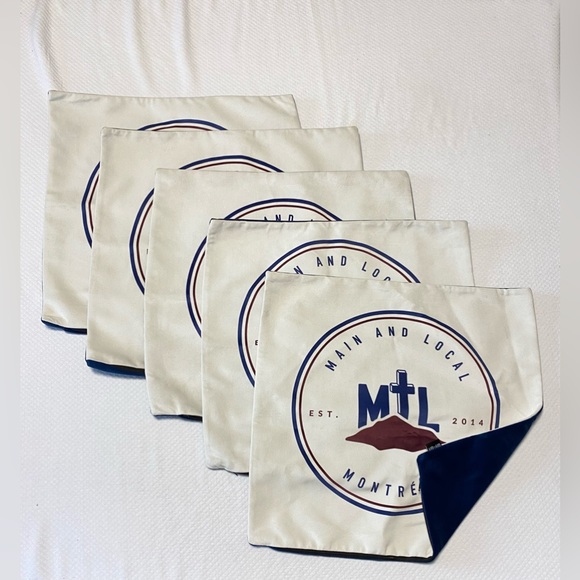 Set of 5 Main and Local Cover Pillows MtL | H18xL17 inch. - Picture 2 of 3